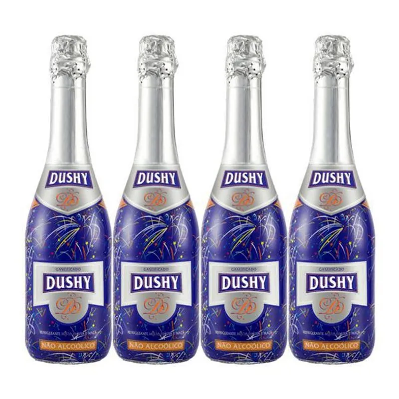 Kit 4 Gaseificado Sem Álcool Dushy Fest - 660ml