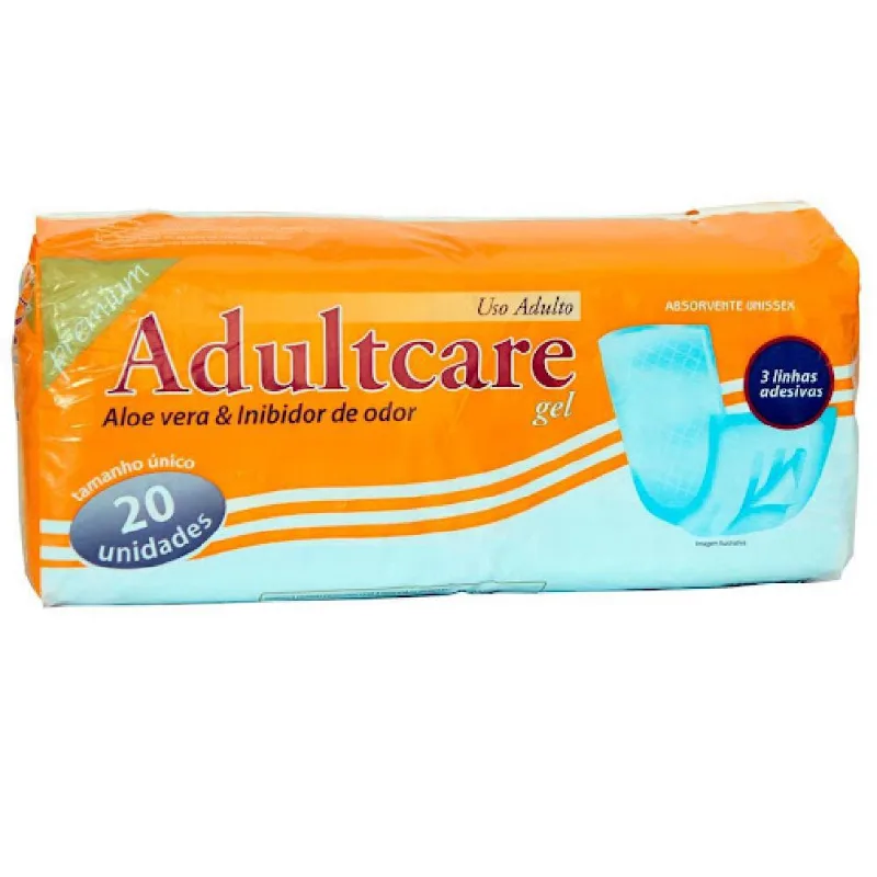 Absorvente Geriátrico Adultcare Premium C/20