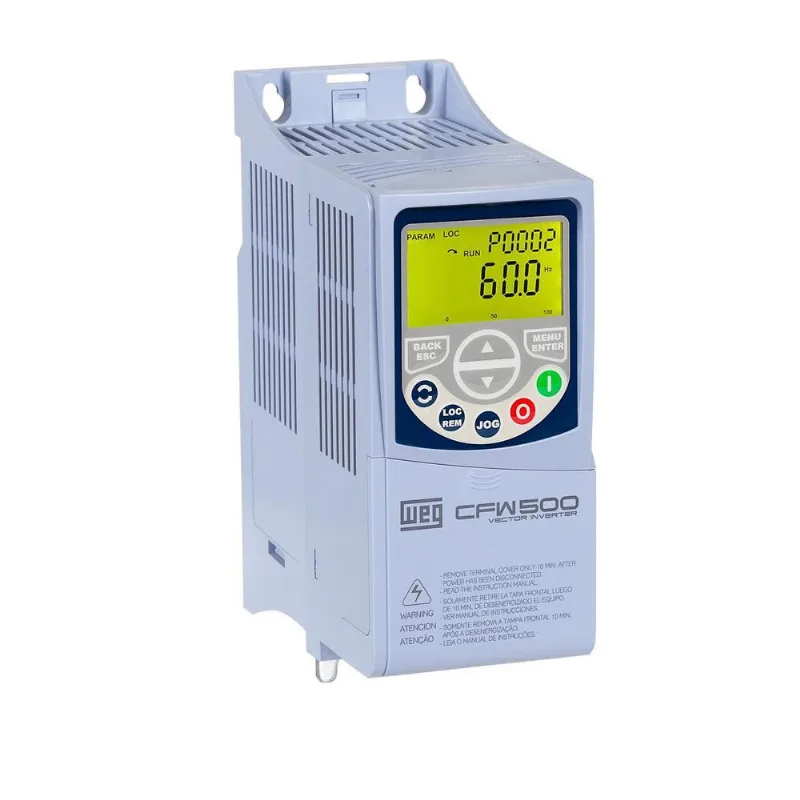 Inversor De Frequência Weg Cfw500 2cv 7a 220v Monofásico