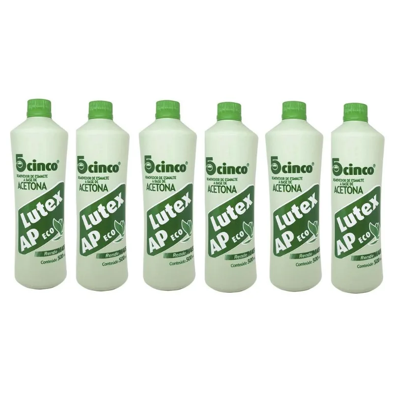 Lutex 500ml Kit Com 6 Unid