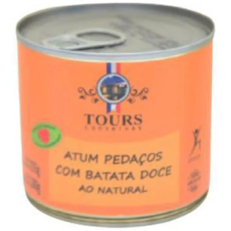 Kit 2x: Atum Pedaços Com Batata Doce Natural Tours 255g