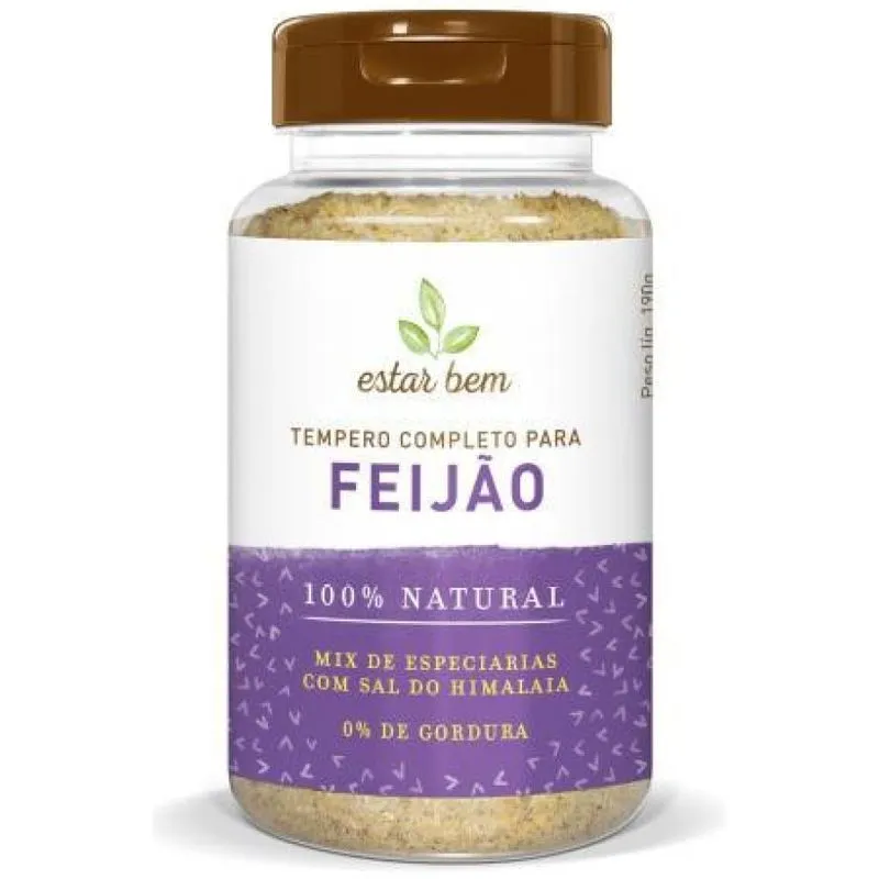 Kit 2x: Tempero Completo Para Feijão Estar Bem 190g