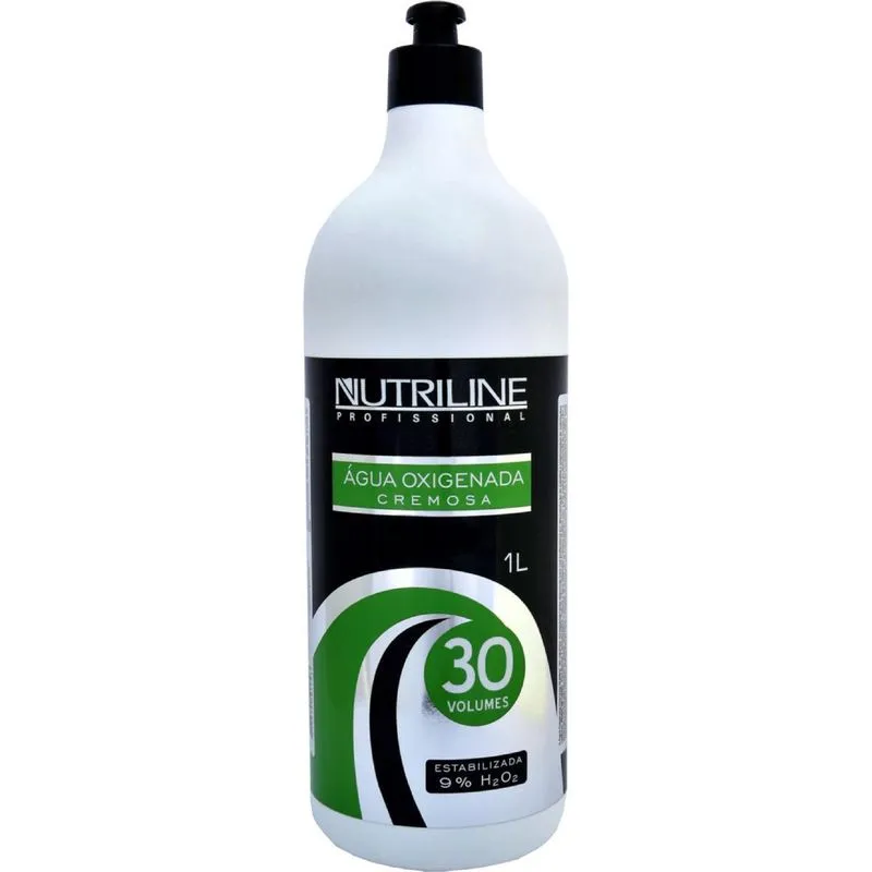Água Oxigenada Cremosa Nutriline 30 Vol. 1l