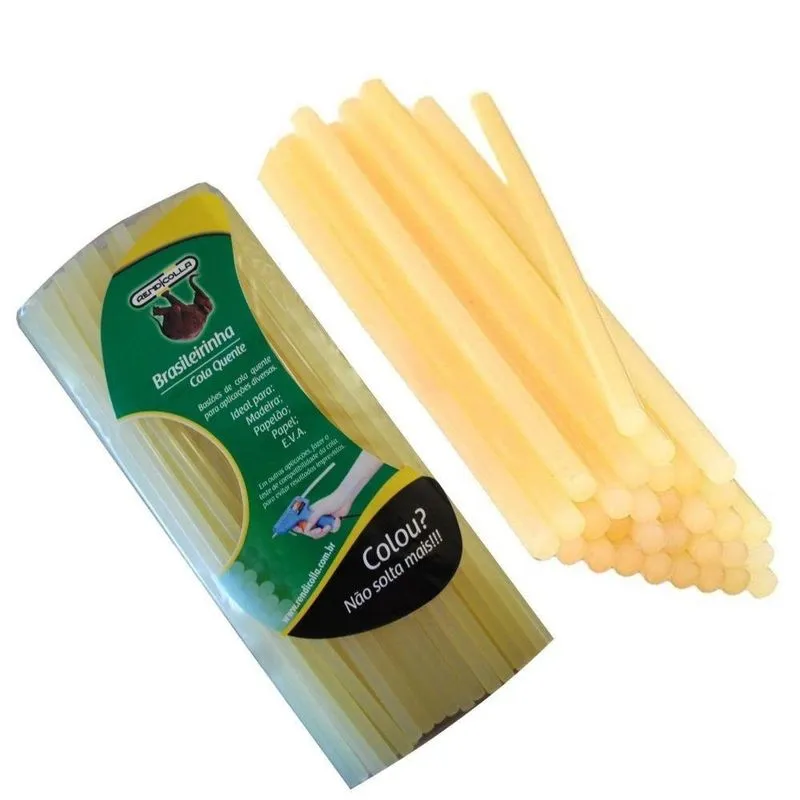 Refil Bastão Cola Quente Brasileirinha Grossa Martelinho 1Kg