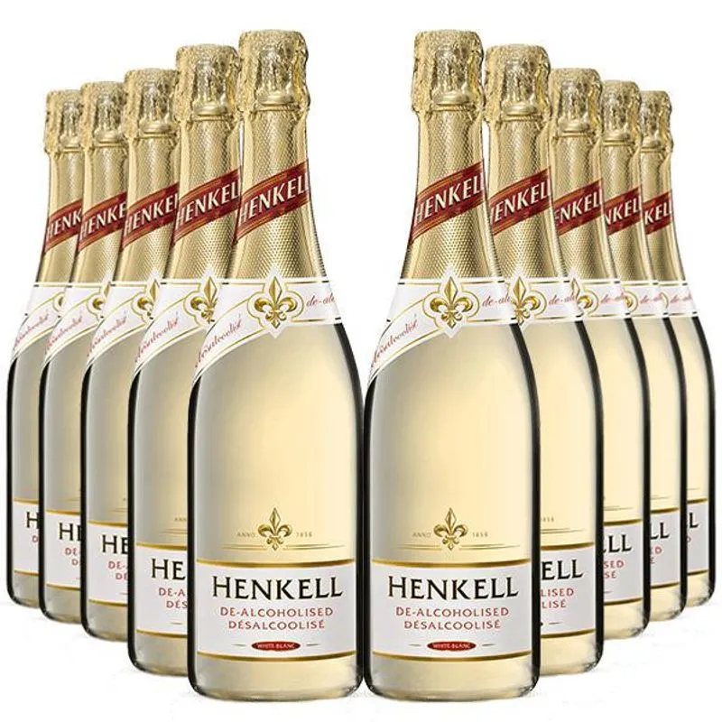 Kit 10 Un Espumante Sem Álcool Henkell - 750ml - Alemanha
