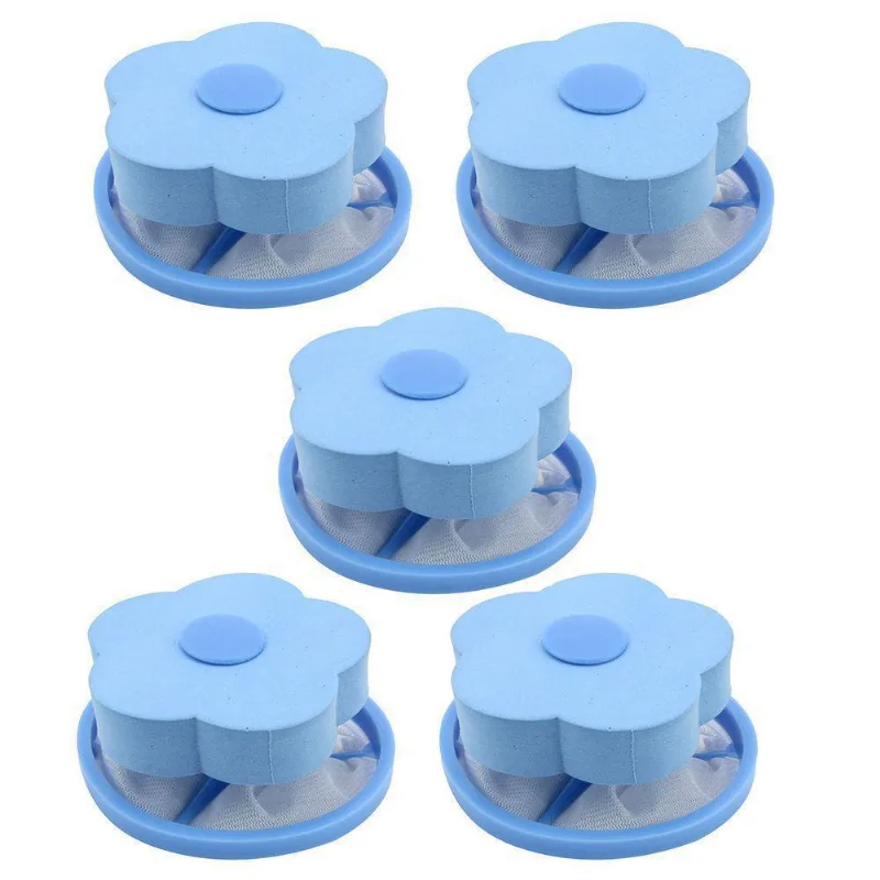 Kit 5 Coletores De Pelos Para Máquina De Lavar Roupas Clink