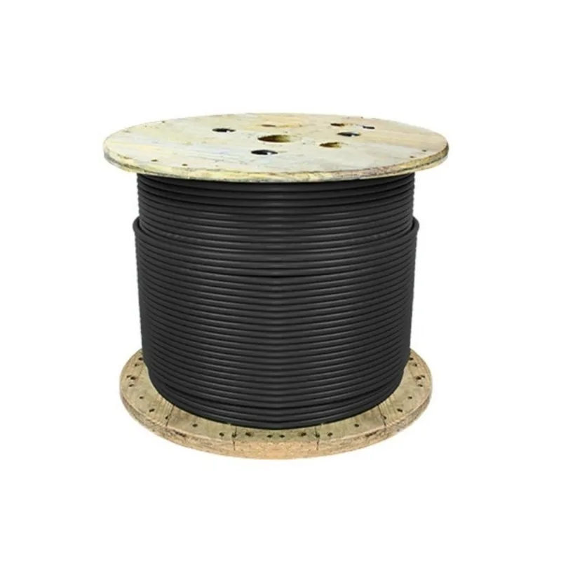 Cabo Solar 6,0Mm Preto Carretel Com 200 Metros