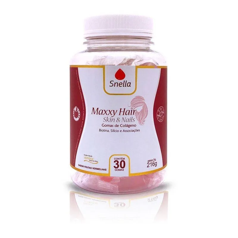 Maxxy Hair Frutas Vermelhas 216g