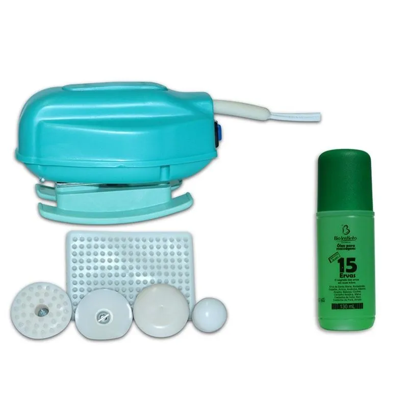 Kit Massageador TH 110v + Óleo Massageador 15 Ervas