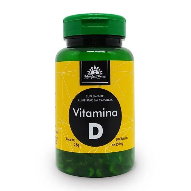 Kit 2x: Vitamina D Kampo De Ervas 60 Cap