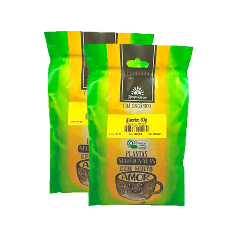 Kit 2x: Chá De Alecrim Orgânico Kampo De Ervas 30g