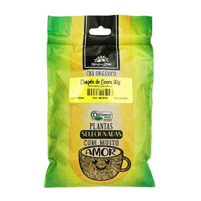 Kit 2x: Chá De Chapéu De Couro Orgânico Kampo De Ervas 30g