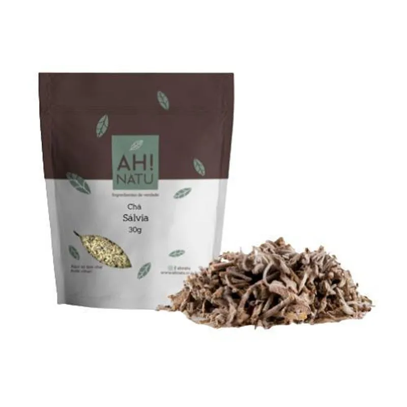 Kit 2x: Chá De Sálvia Ah Natu 30g