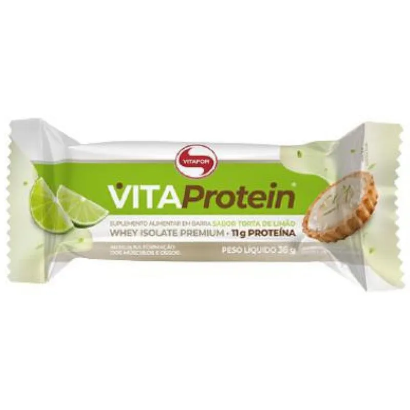Kit 2x: Vita Protein Bar Torta De Limão Vitafor 36g