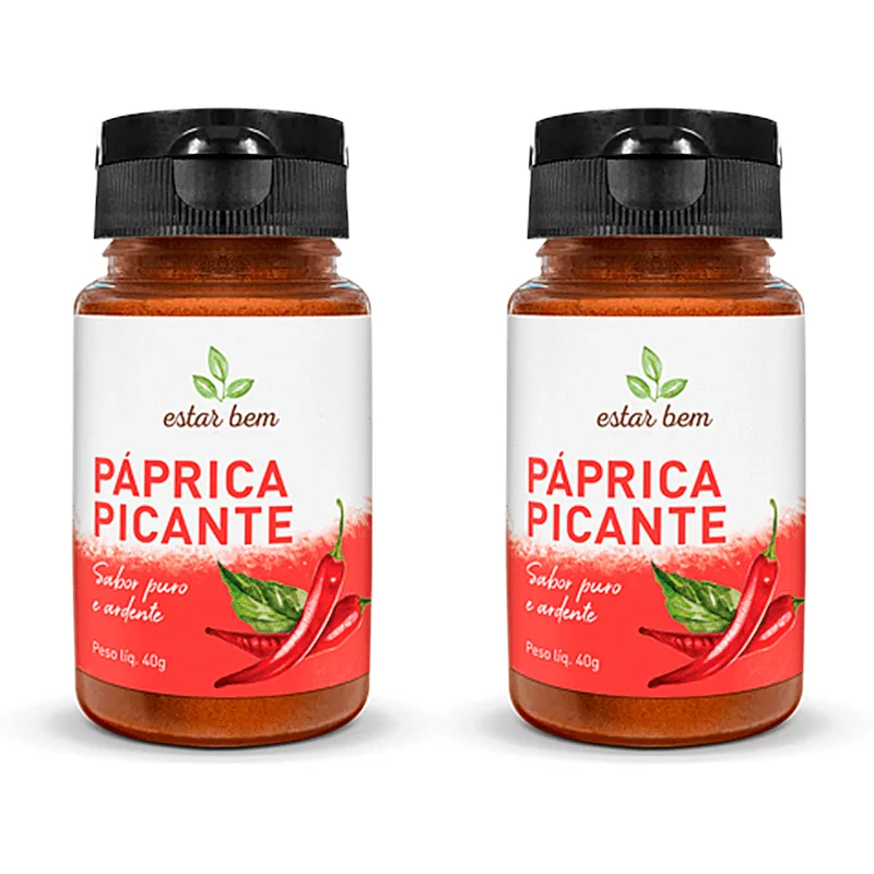Kit 2x: Páprica Picante Estar Bem 40g