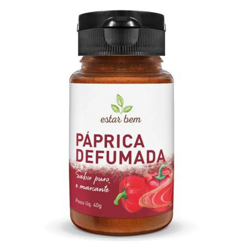 Kit 2x Páprica Defumada Estar Bem 40g