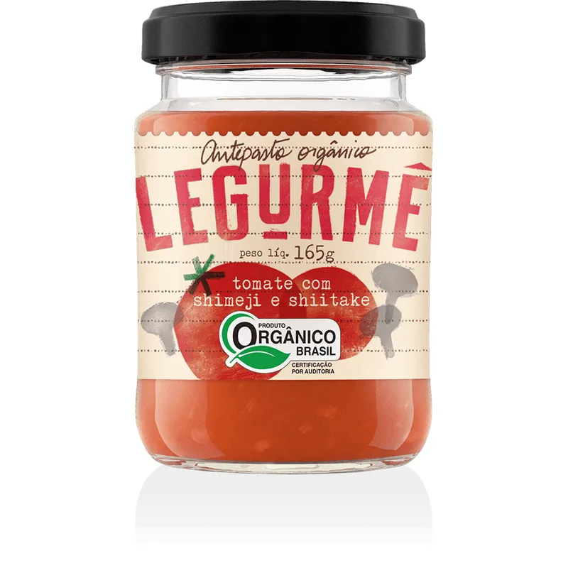 Kit 2x: Antepasto Tomate/cogumelos Orgânico Legurmê 210g