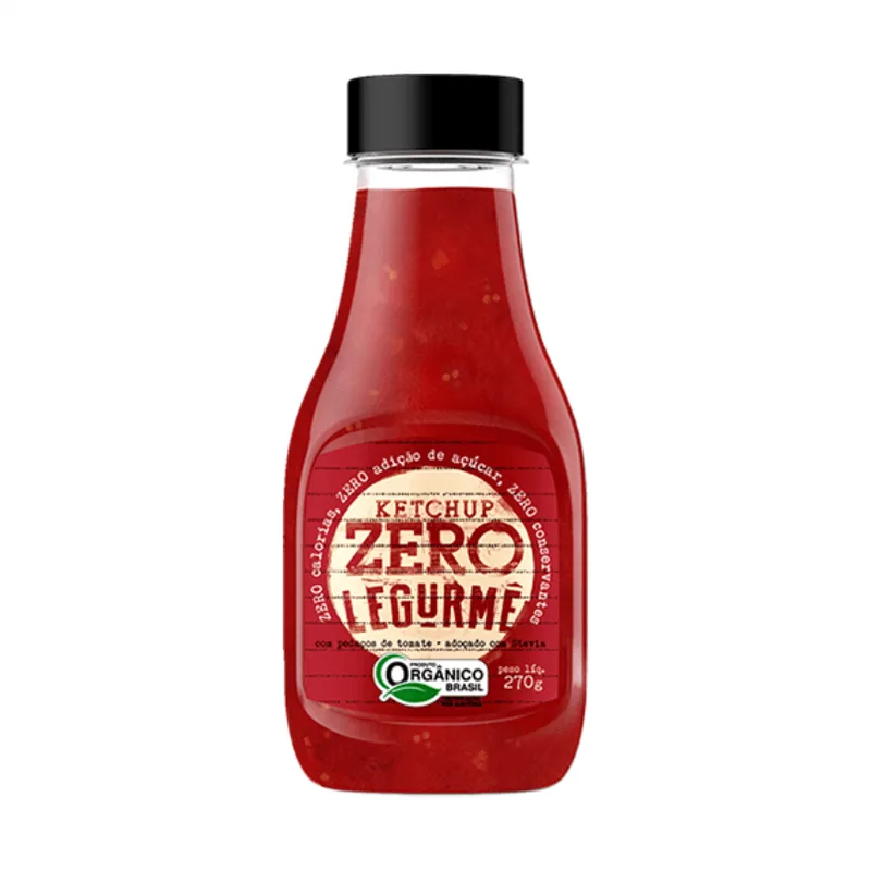 Kit 2x: Ketchup Orgânica Legurmê 270g