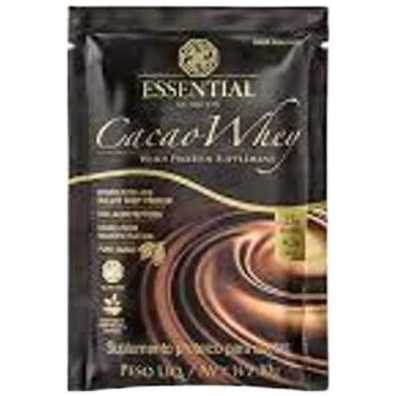 Kit 2x Cacao Whey Sachê Essential Nutrition 30g