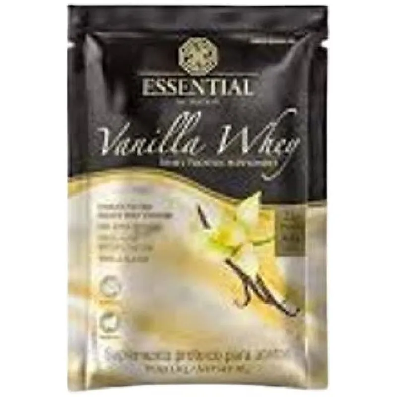 Kit 2x Vanilla Whey Sachê Essential Nutrition 30g