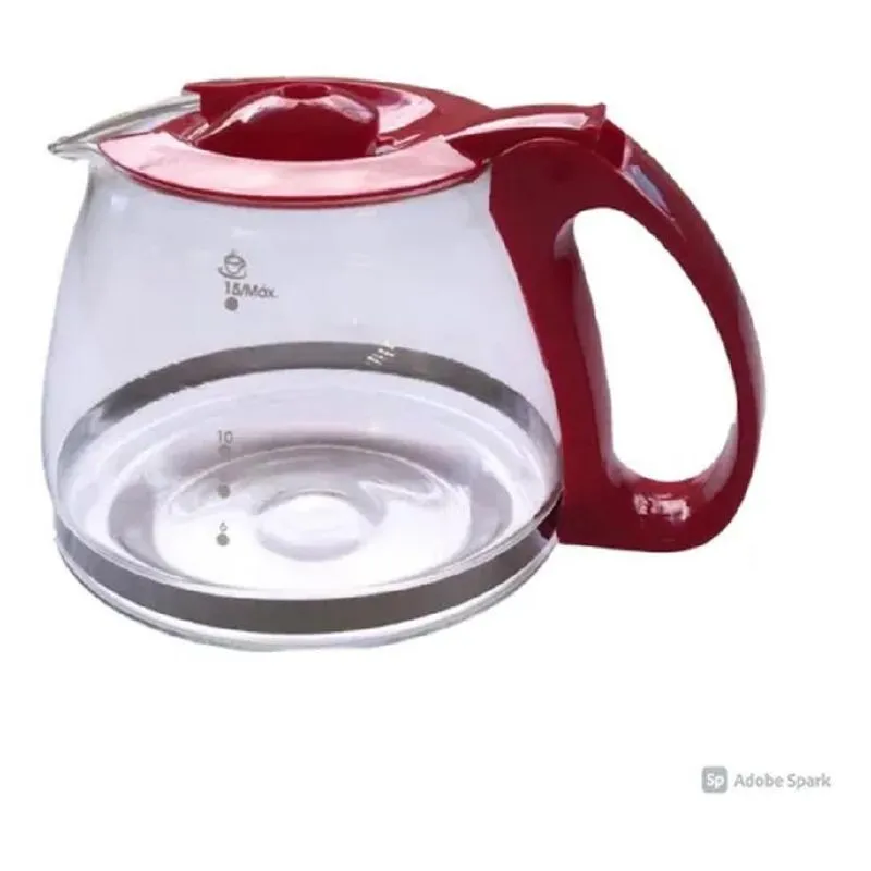 Jarra Cafeteira Britânia Cp15 Inox Vermelha Original