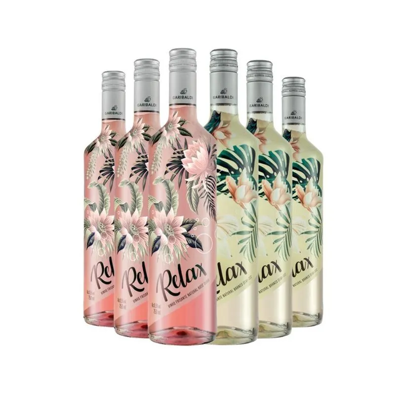 Frisante Relax Demi Sec Branc E Rosé Suave 6x750ml