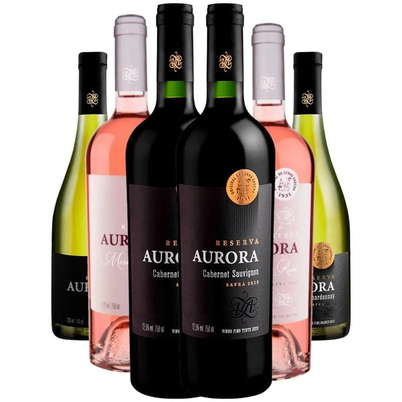 Vinhos Aurora Reserva 6x750ml