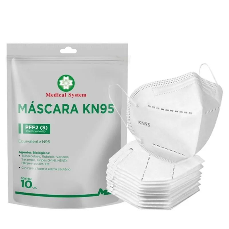 Combo 30un. Máscara Kn95 Medical System Anvisa Nº81699320002