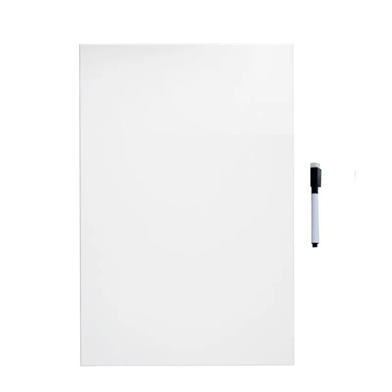 Quadro Branco Liso 40x60 Cm De Metal + Caneta