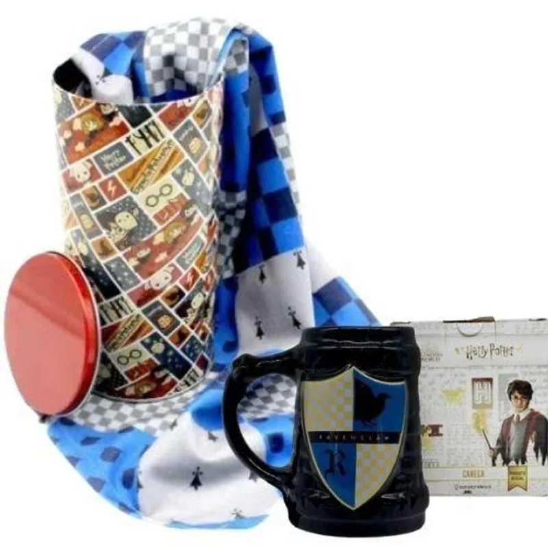 Zona Criativa Caneca 3d E Flâmula Corvinal Harry Potter