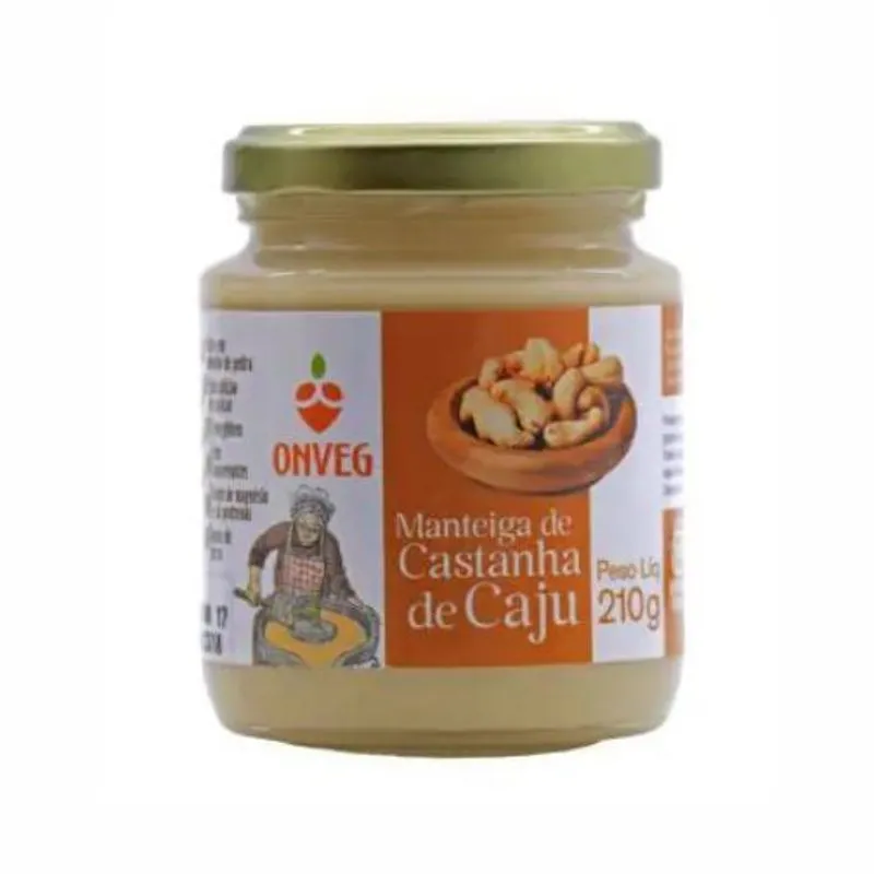 Kit 2x: Manteiga De Castanha De Caju Onveg 210g
