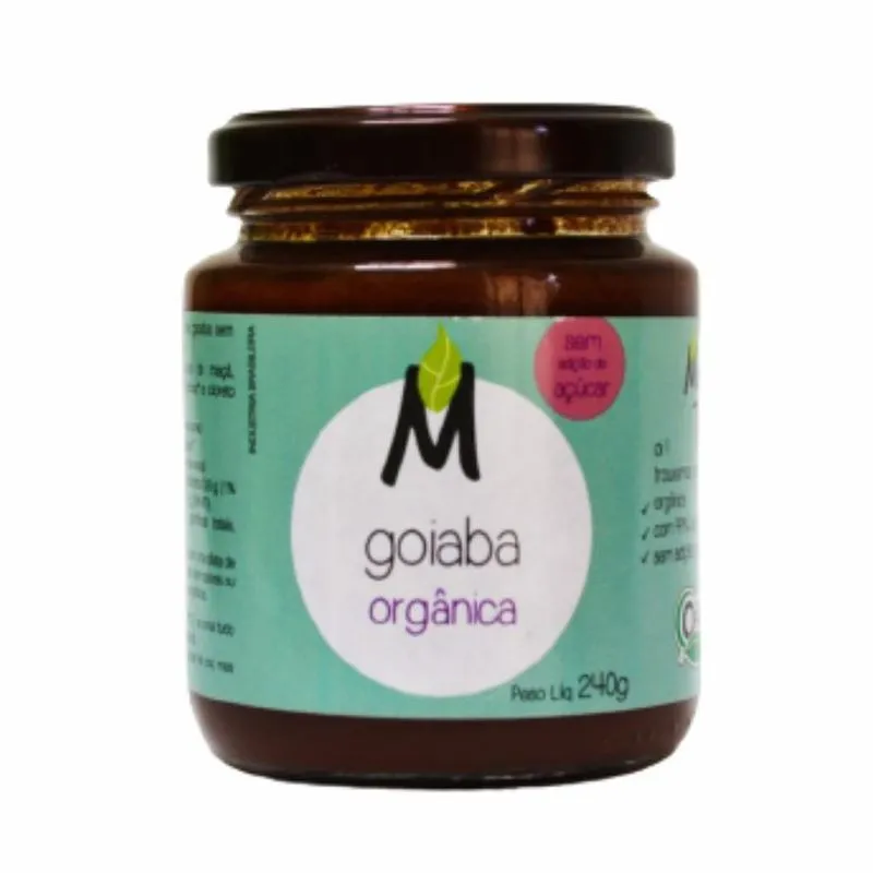 Kit 2 Geleia De Goiaba Orgânica Zero Moça Terra 240g