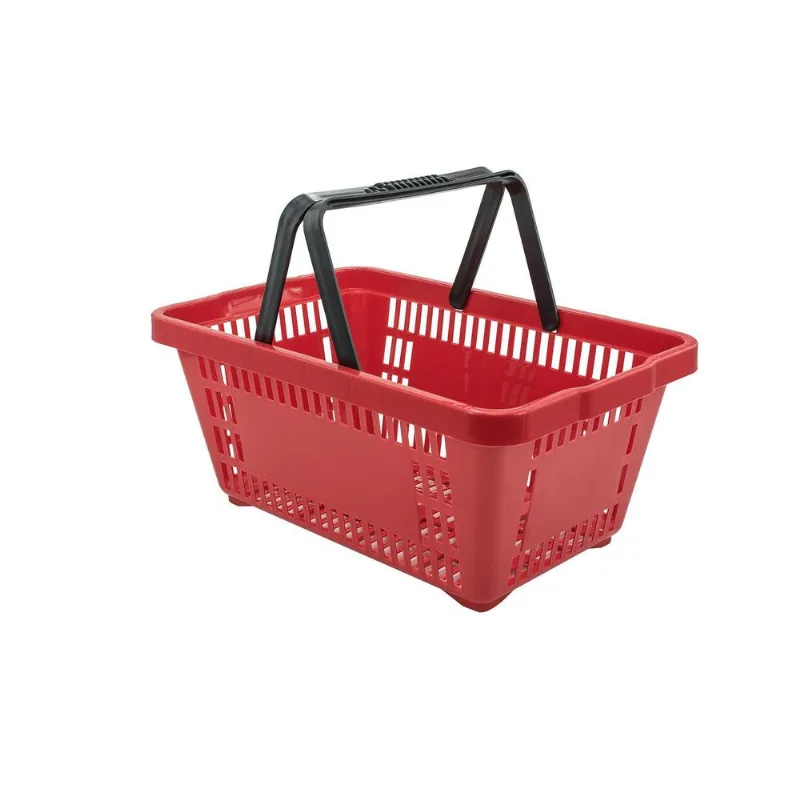 Kit 4 Unidades Cesta 16l Dellaplast Vermelha