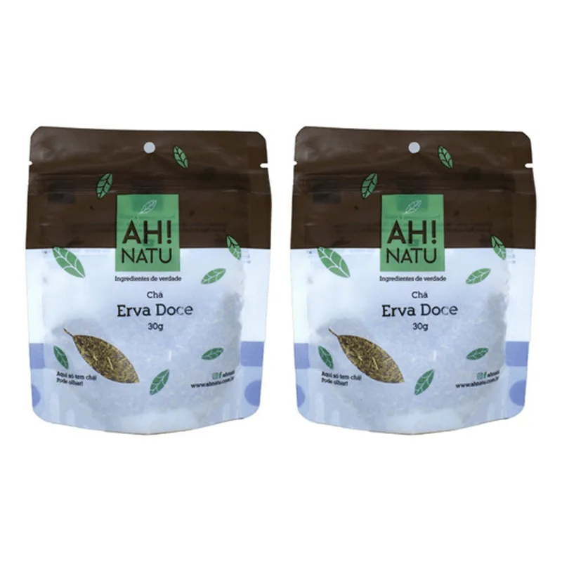 Kit 2x: Chá De Erva Doce Ah! Natu 30g