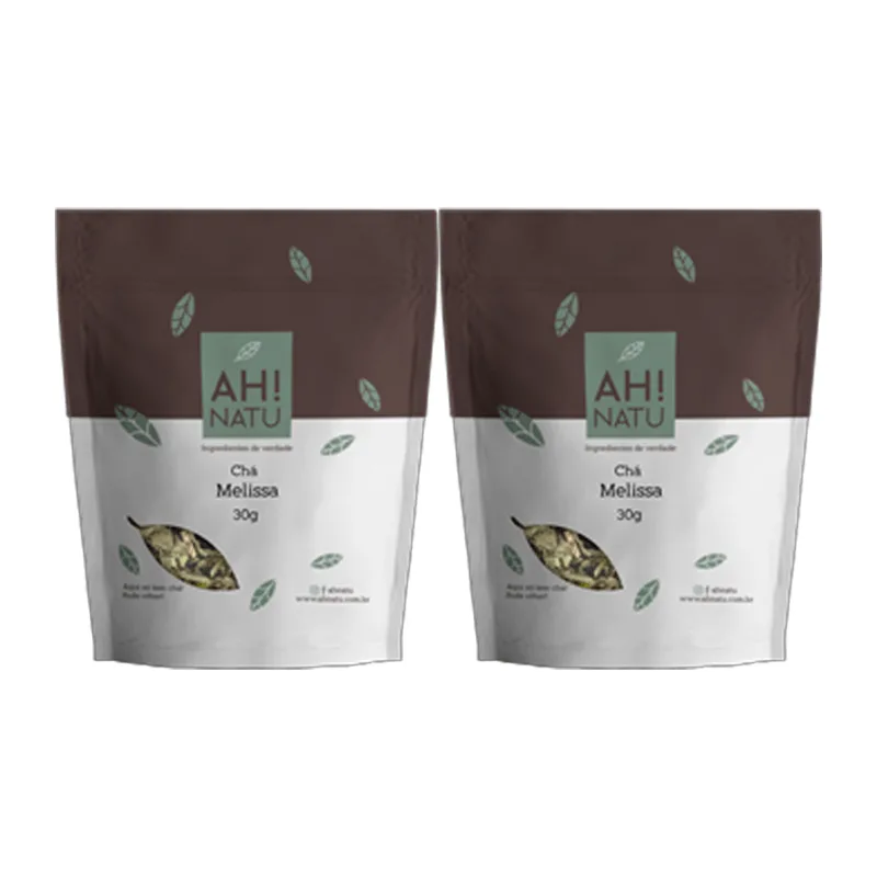 Kit 2x: Chá De Melissa Ah! Natu 30g