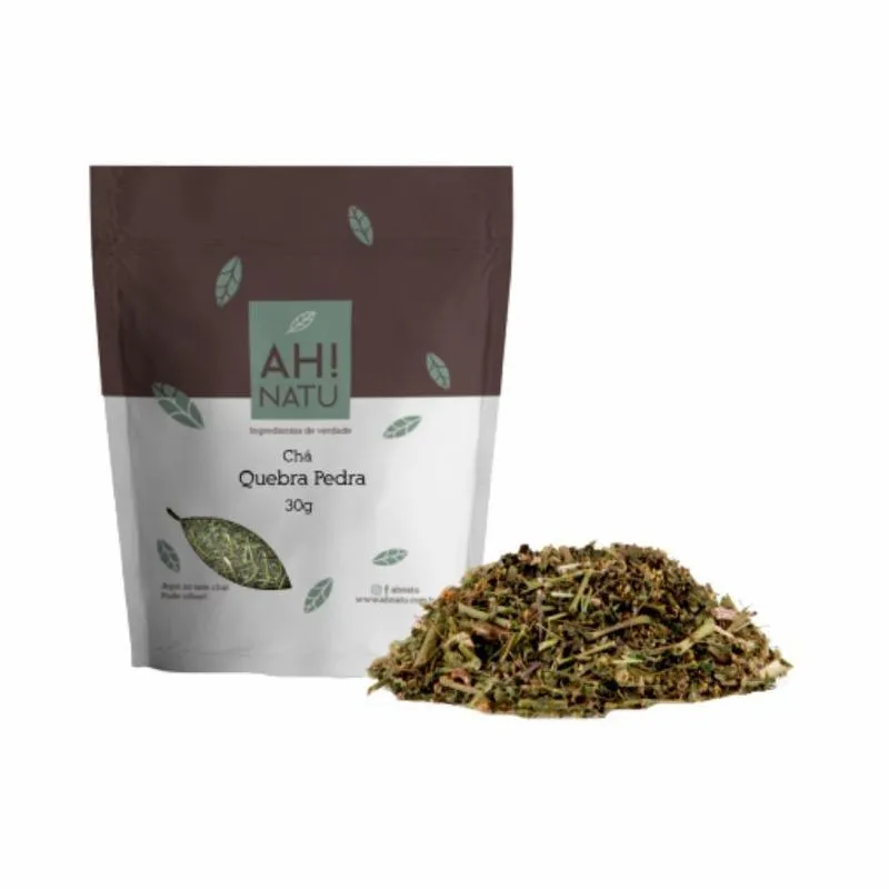 Kit 2x: Chá De Quebra Pedra Ah Natu 30g
