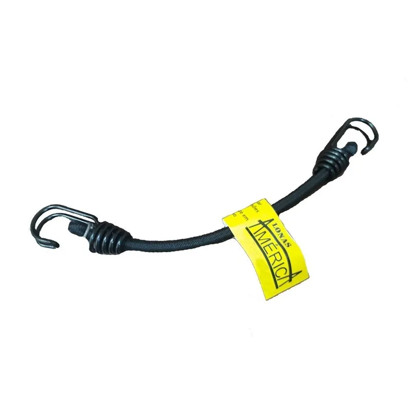 10 Extensor borracha lonaflex gancho 25cm x 8mm lona capa