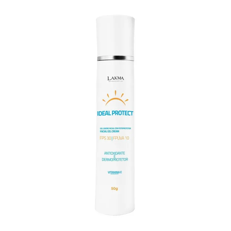Ideal Protect Gel Creme Protetor Solar Fps 30 Lakma 50g