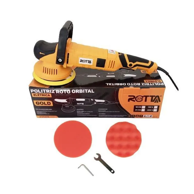 Politriz Roto Orbital Hobby 1050w 15mm Prato 6 110v Rotta