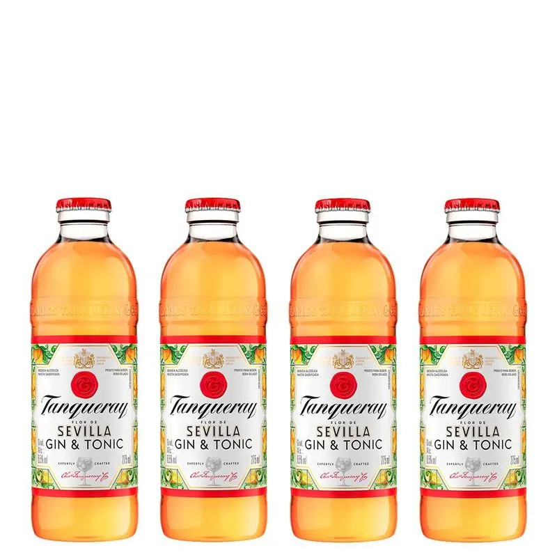 Kit 04 Gin's Tanqueray Tonic Sevilla 275ml