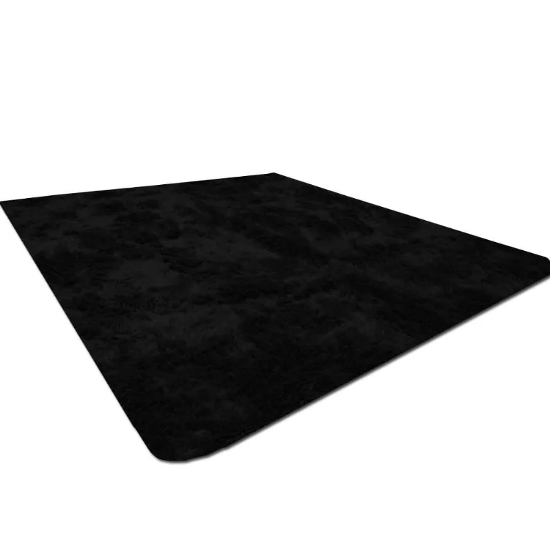 Tapete 2,00x2,40 Felpudo Pelo Alto Preto
