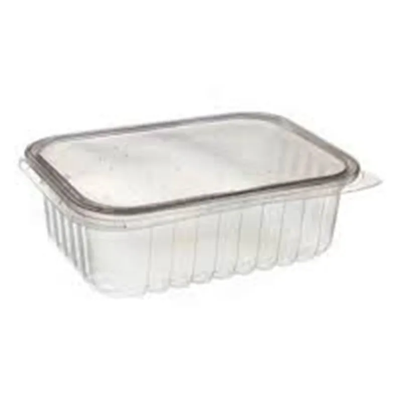 Pote Retangular Com Tampa 500ml Caixa Com 144 Prafesta