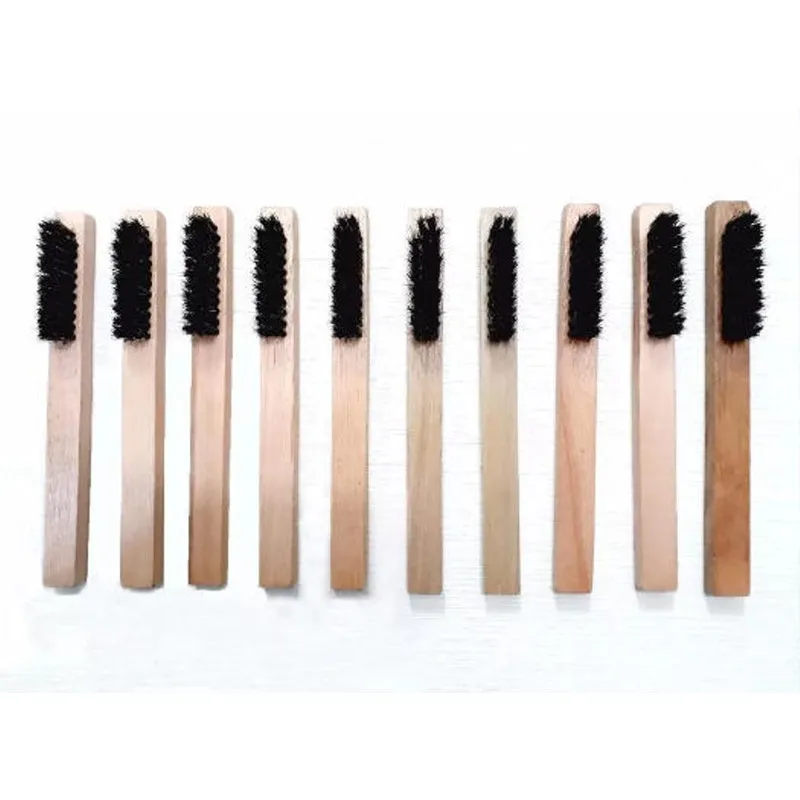 Kit 10 escovinha para barbeiro barba e bigode e acabamentos