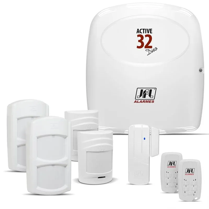 Kit Active 32 Duo 4 Sensores Sem Teclado Jfl