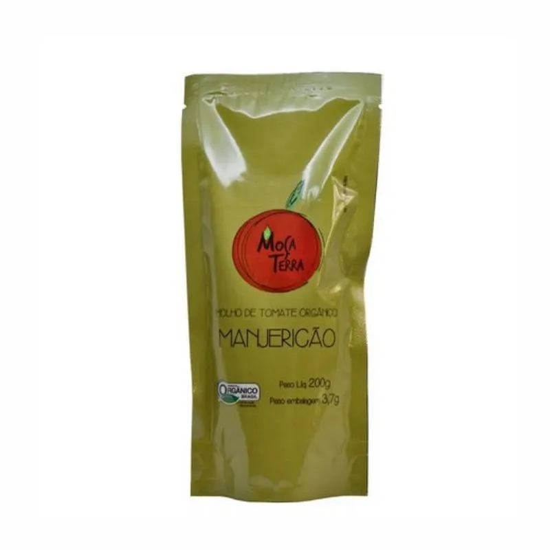 Kit 2x: Molho Tomate Com Manjericão Orgânico Moça Terra 200g