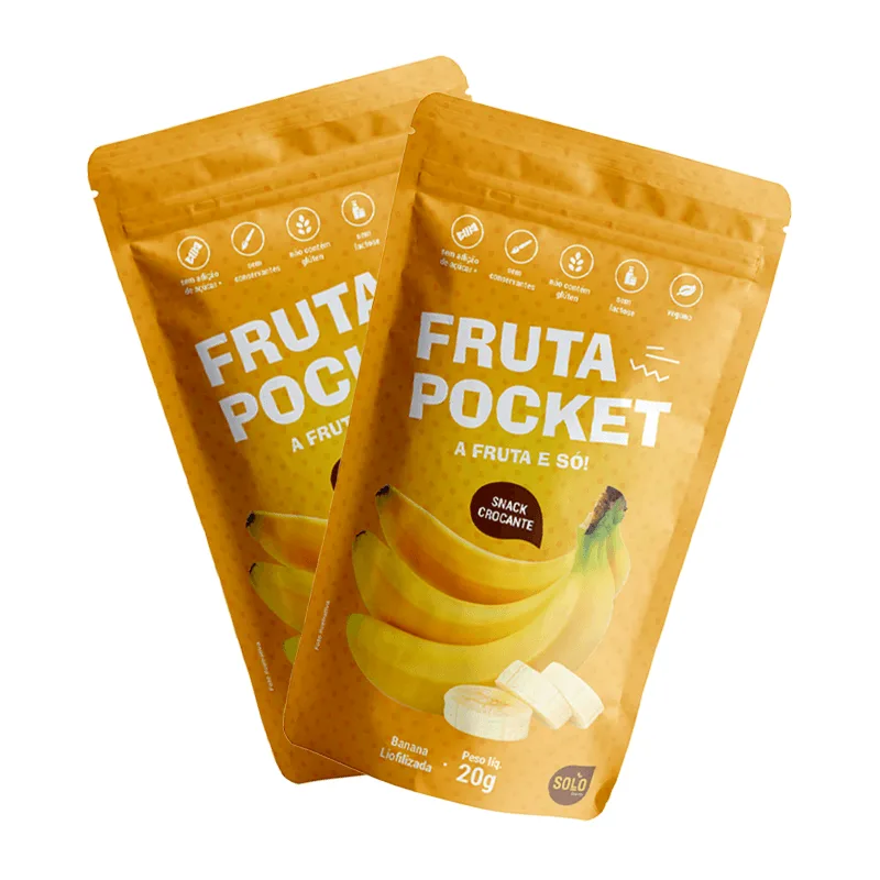 Kit 2x: Snack De Banana Liofilizada Solo Snacks 20g
