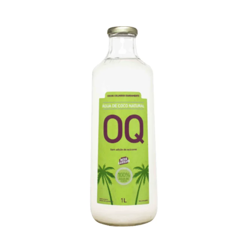Kit 2x: Água De Coco Natural Oq 1l