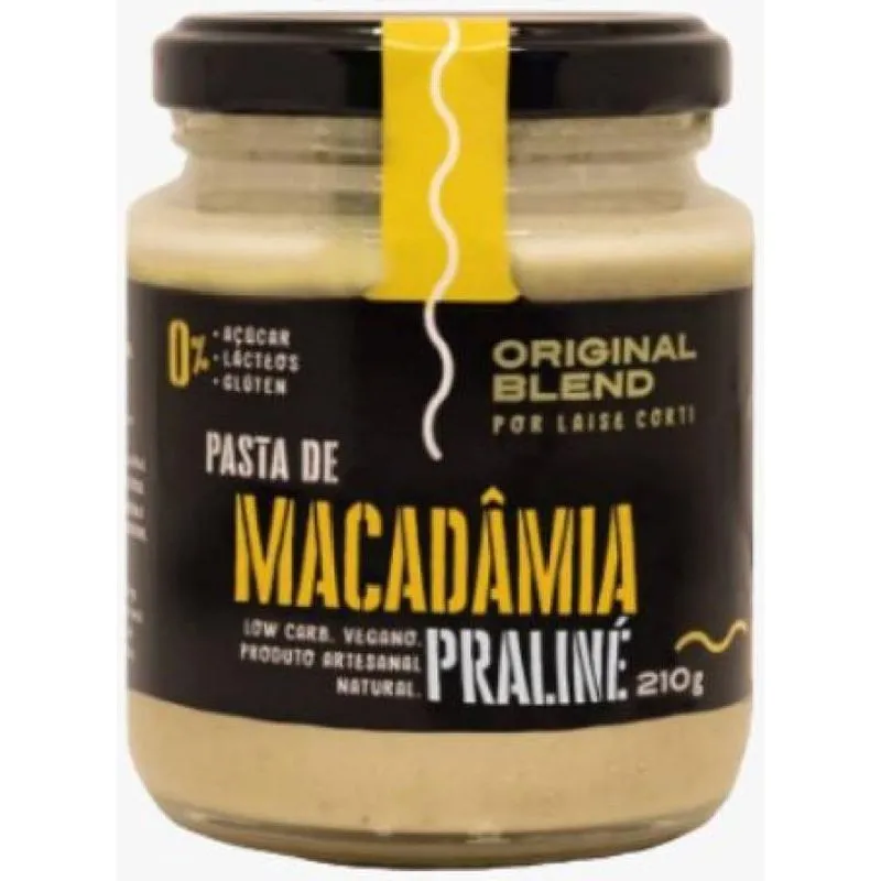 Kit 2x: Pasta De Macadâmia Praliné Original Blend 210g
