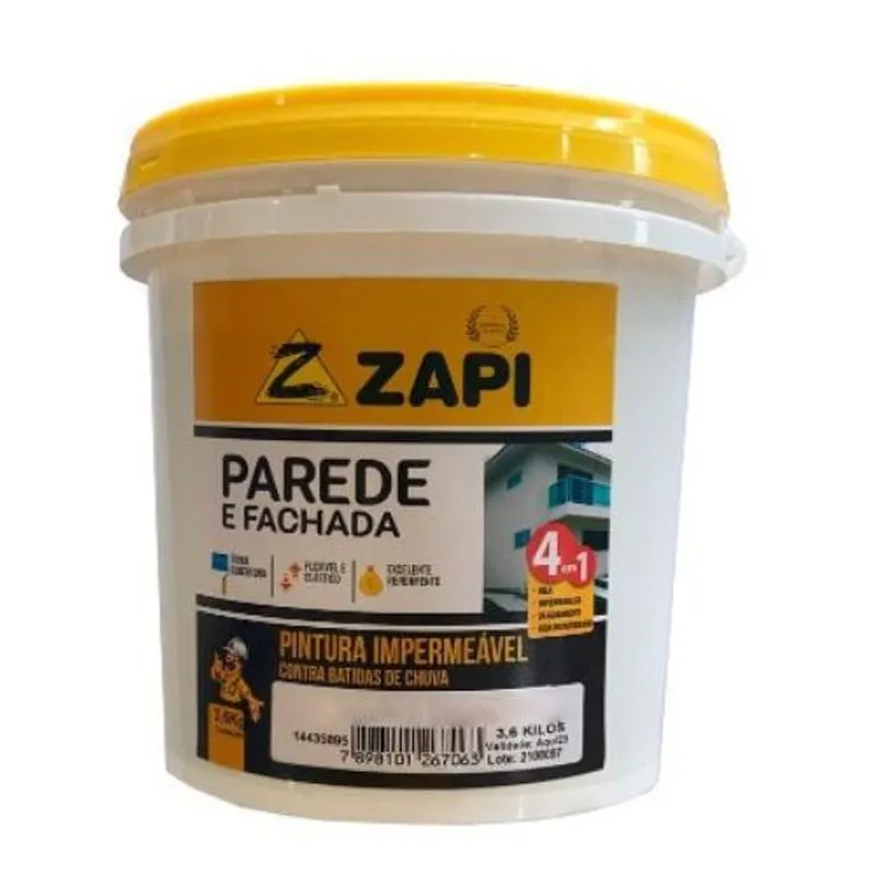 Zapi Parede Bianco Sereno Tinta Impermeabilizante - Gl 3,6kg