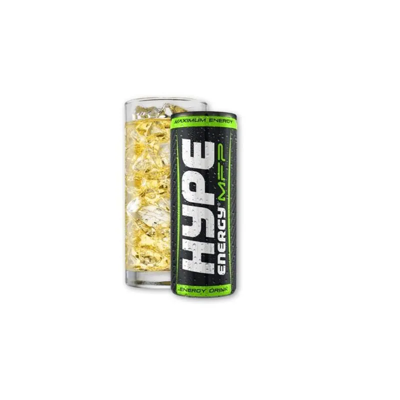 Kit Com 24 Unid Energetico Hype Original 250ml